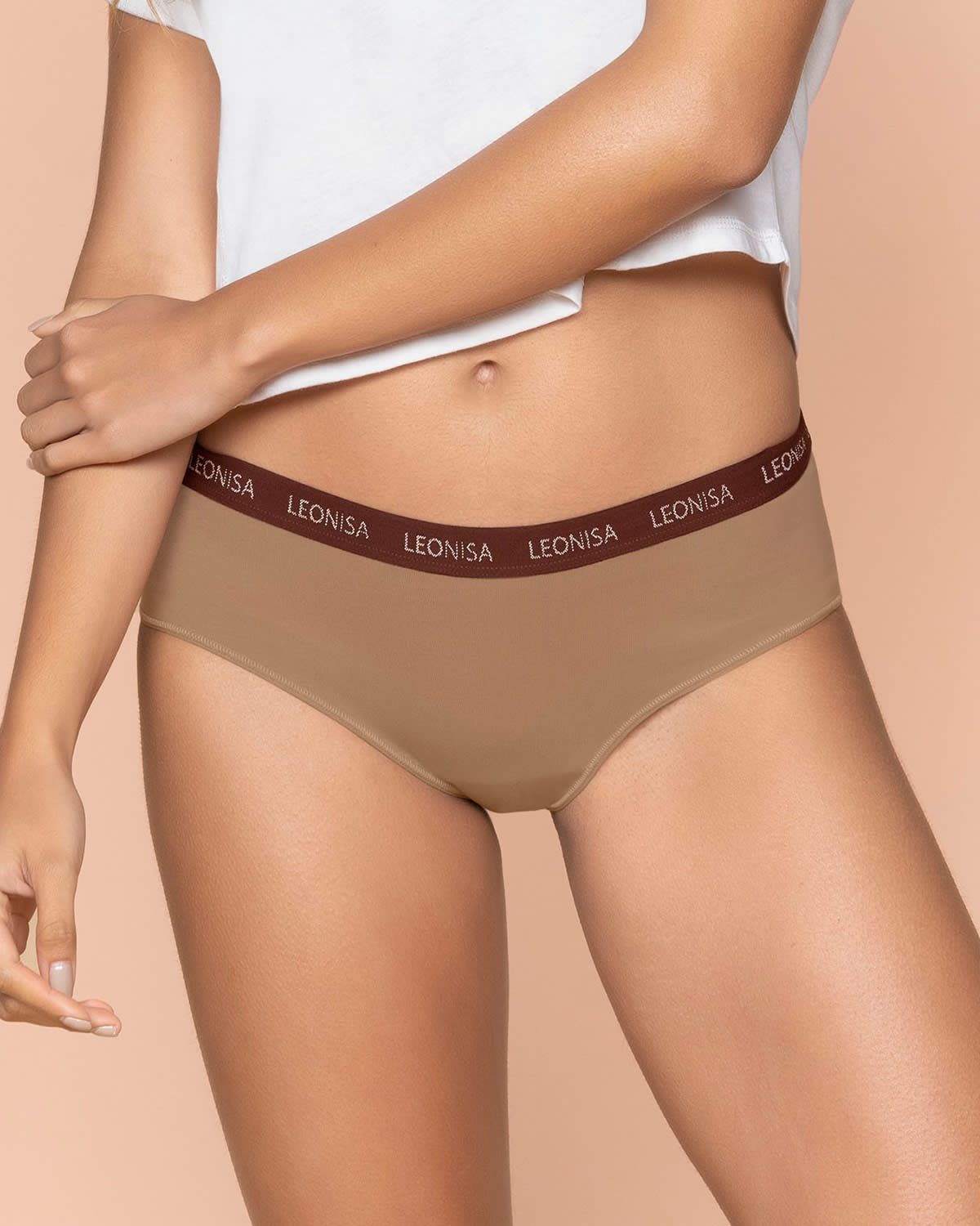 5-Pack Cotton Blend Hipster Knickers