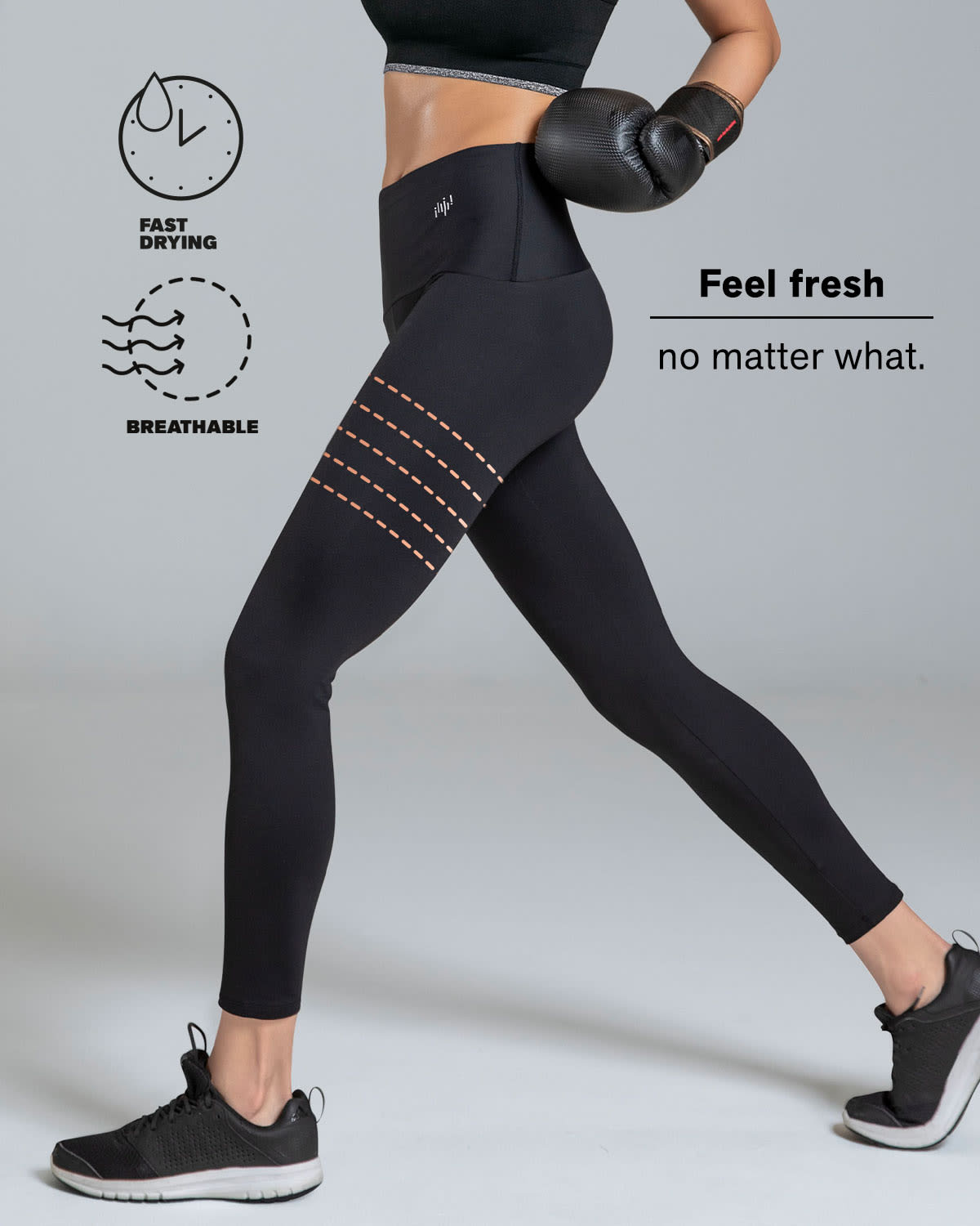 High-Waisted Solid Shaper Legging