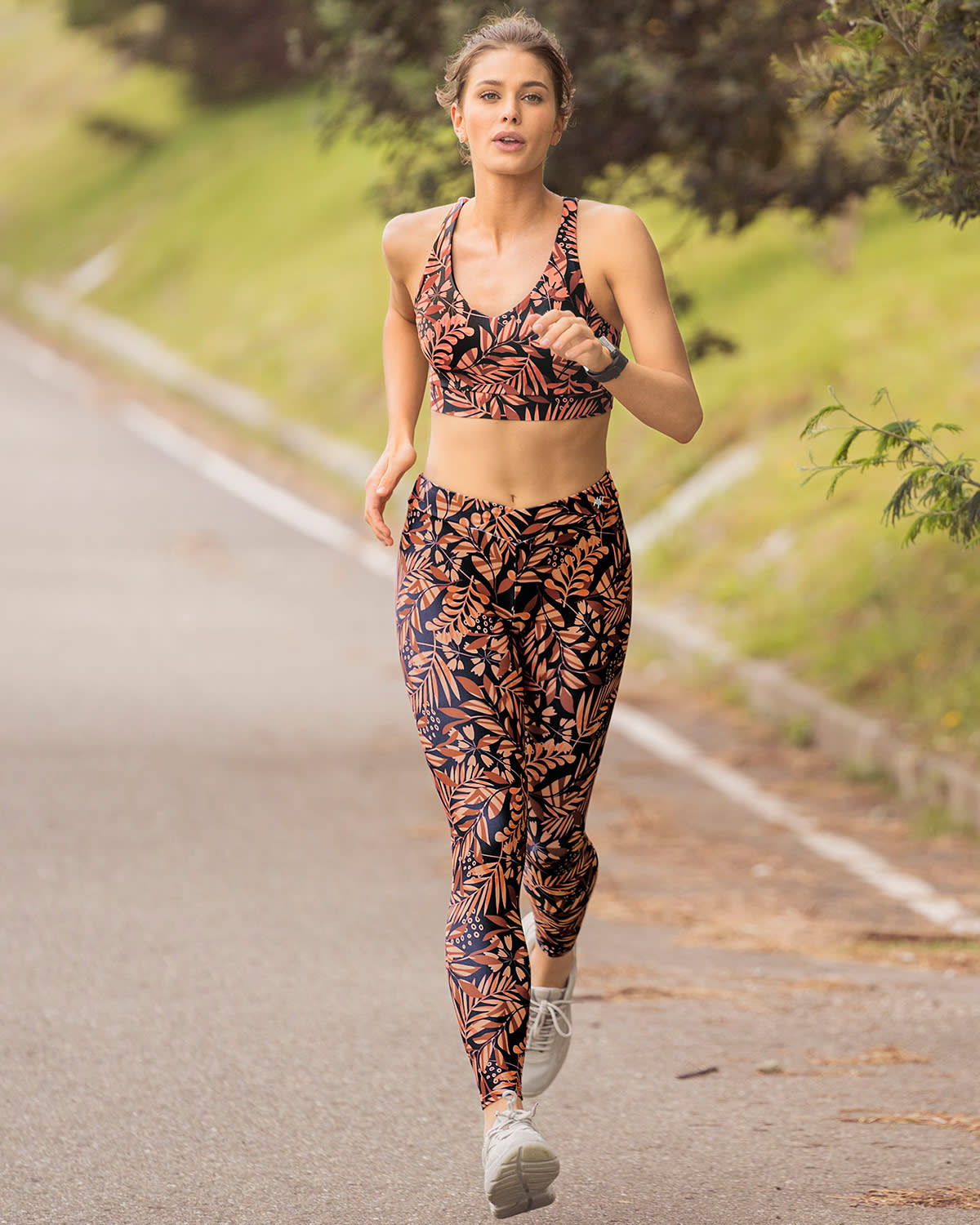 Eco-Friendly Mid-Rise Compression Legging