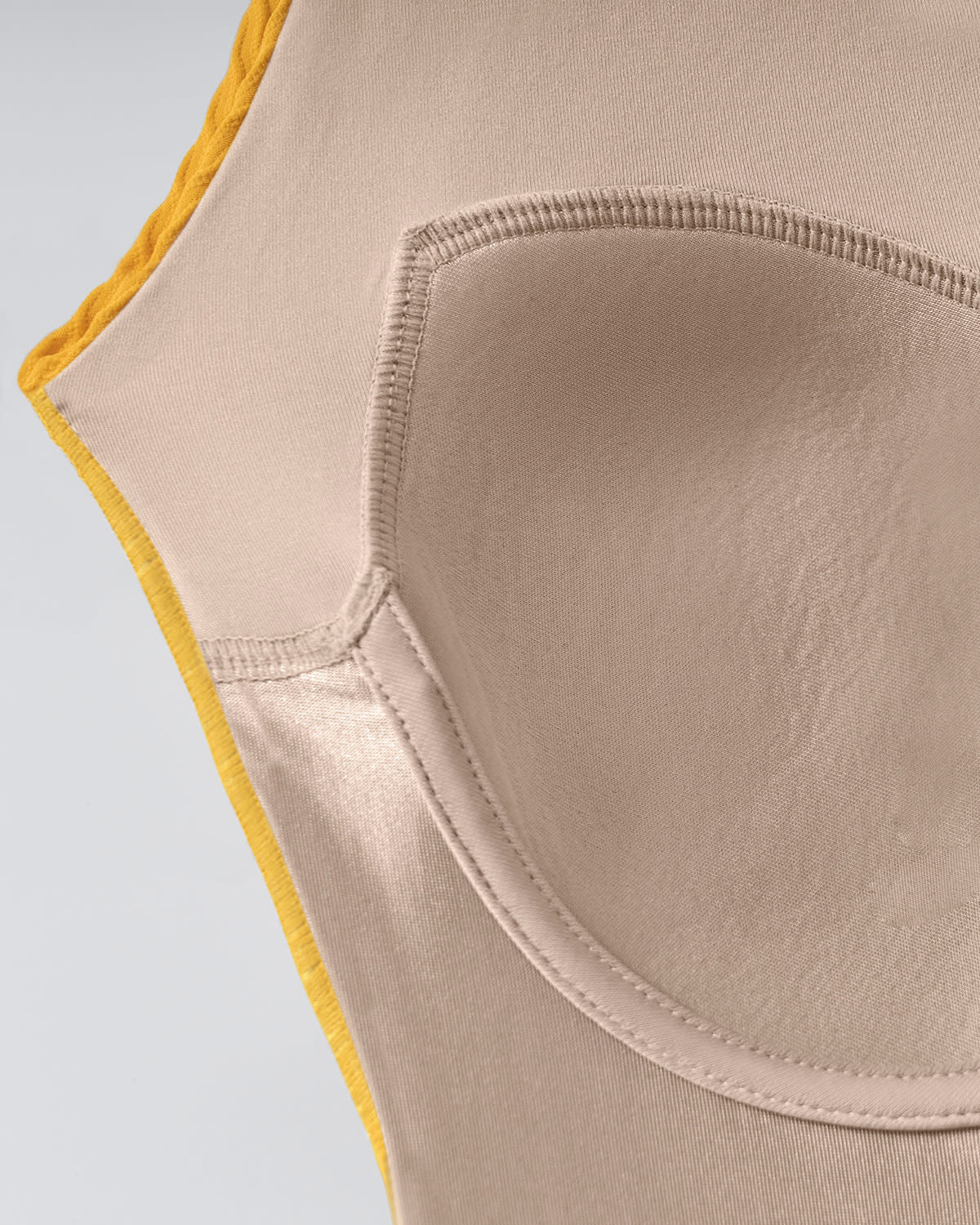 Ribbed One-Piece Slimming Swimsuit With Ruffles