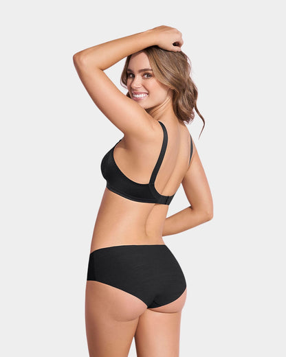  Full Coverage Lace Wireless Bra