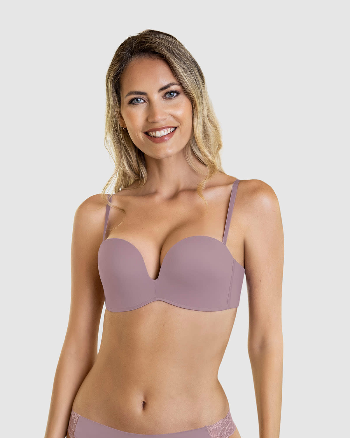 Extreme Push Up Strapless Bra