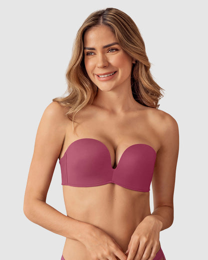  Extreme Push Up Strapless Bra