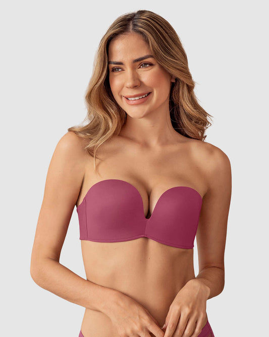  Extreme Push Up Strapless Bra