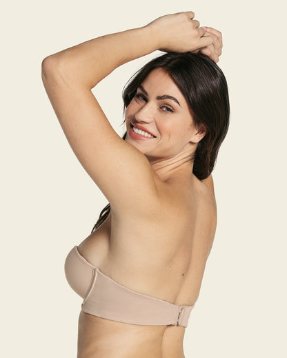  Extreme Push Up Strapless Bra Add 2 Sizes