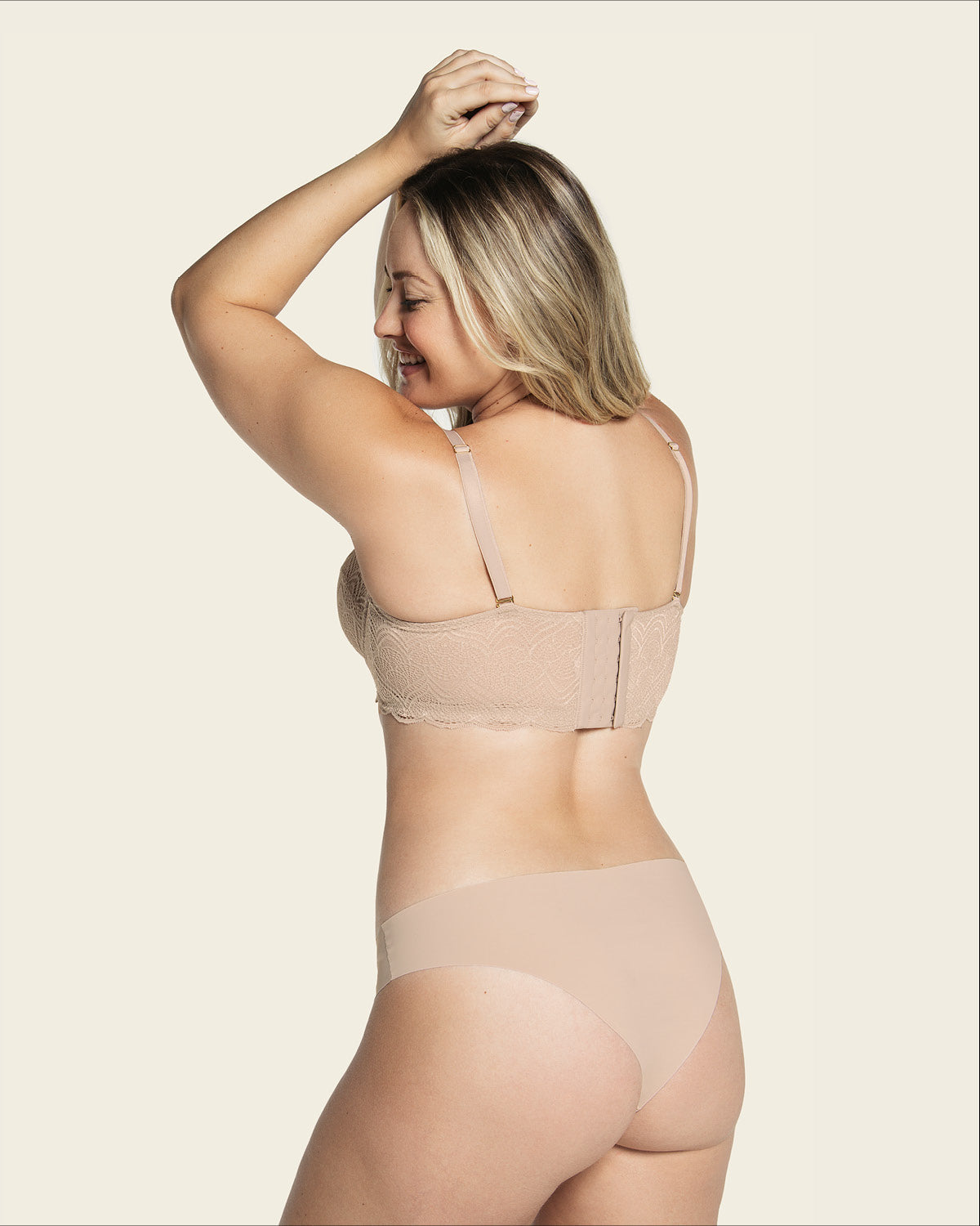  Convertible Balconette Lace Push Up Bra
