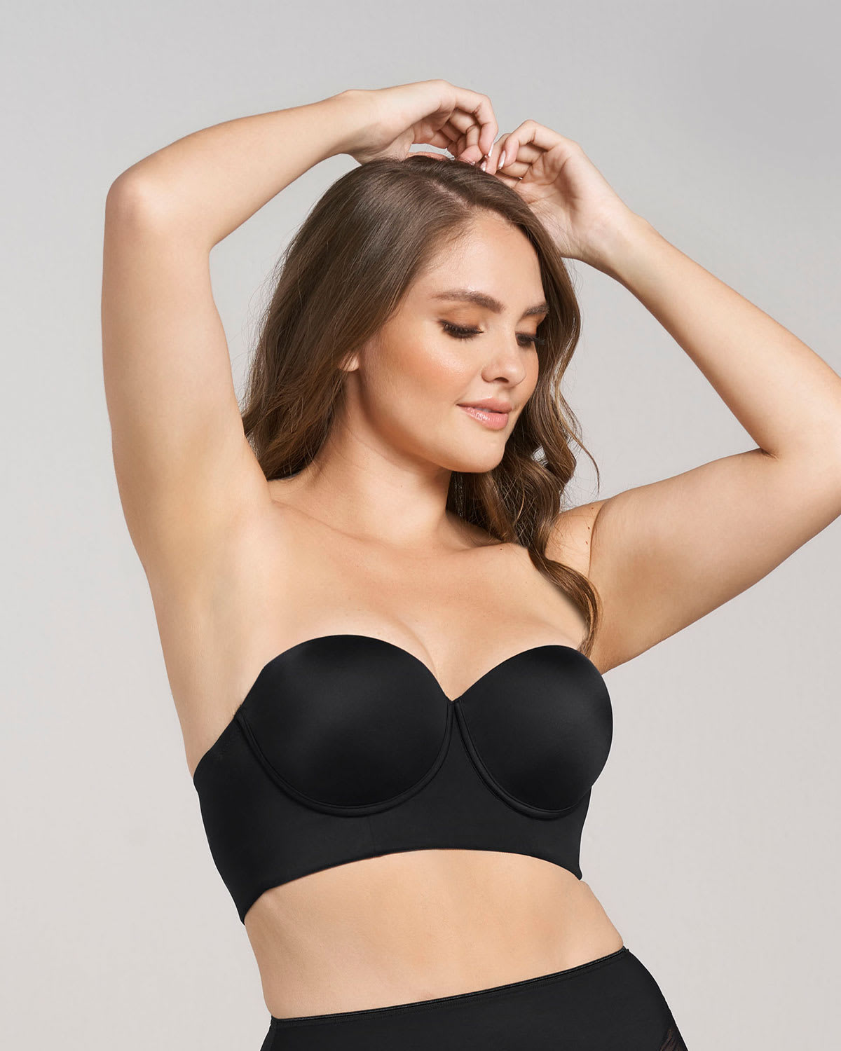  Bra 360: Strapless Longline Contouring Bra