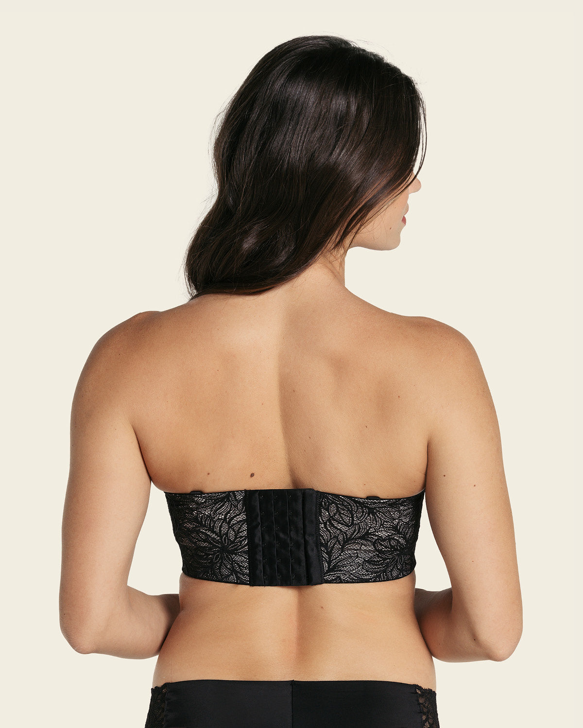  Lace 360: Strapless Longline Contouring Lace Bra