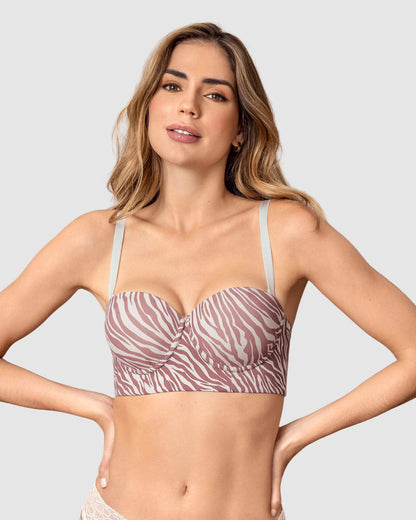  Bra 360: Strapless Longline Contouring Bra