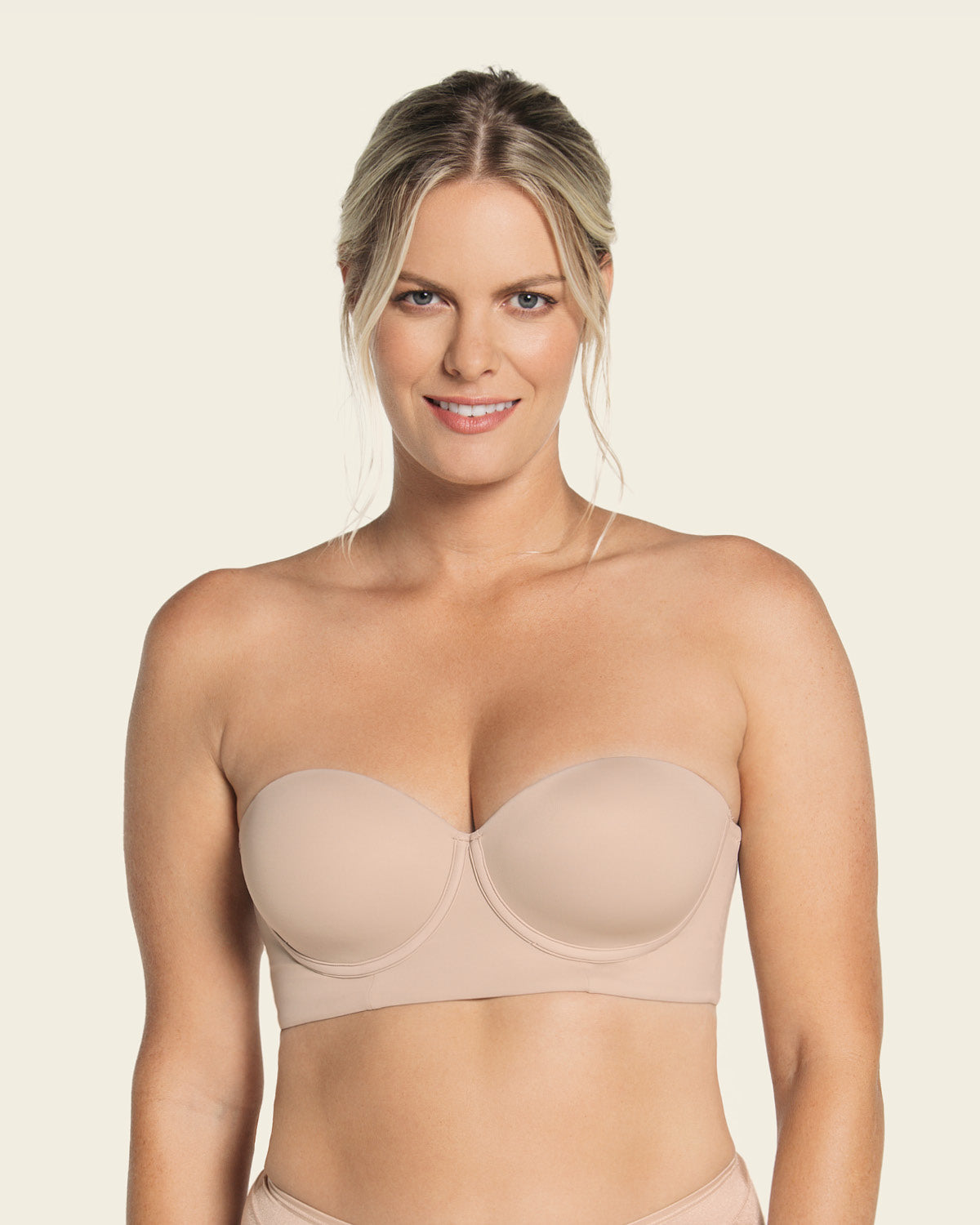  Bra 360: Strapless Longline Contouring Bra