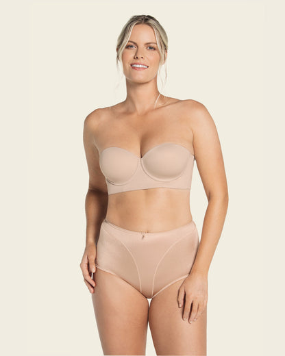  Bra 360: Strapless Longline Contouring Bra