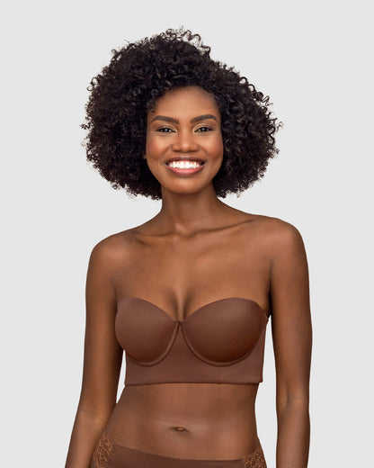  Bra 360: Strapless Longline Contouring Bra