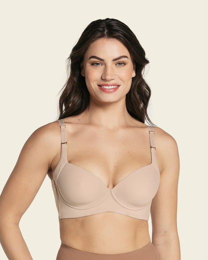  Back Smoothing Bra With Soft Full Coverage Cups High Profile