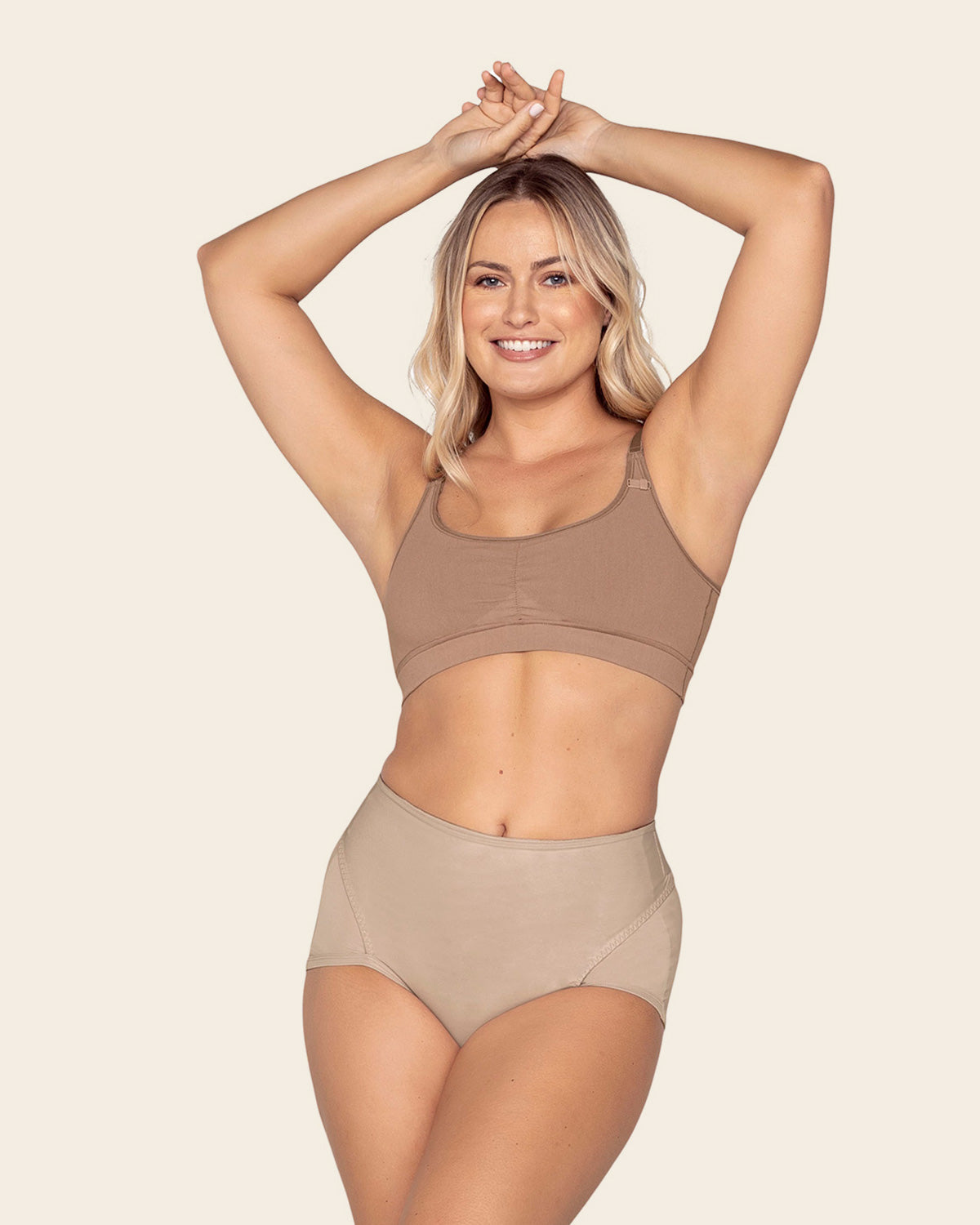  Firm Compression Postpartum Knicker With Adjustable Belly Wrap