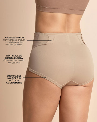  Firm Compression Postpartum Knicker With Adjustable Belly Wrap