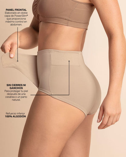  Firm Compression Postpartum Knicker With Adjustable Belly Wrap