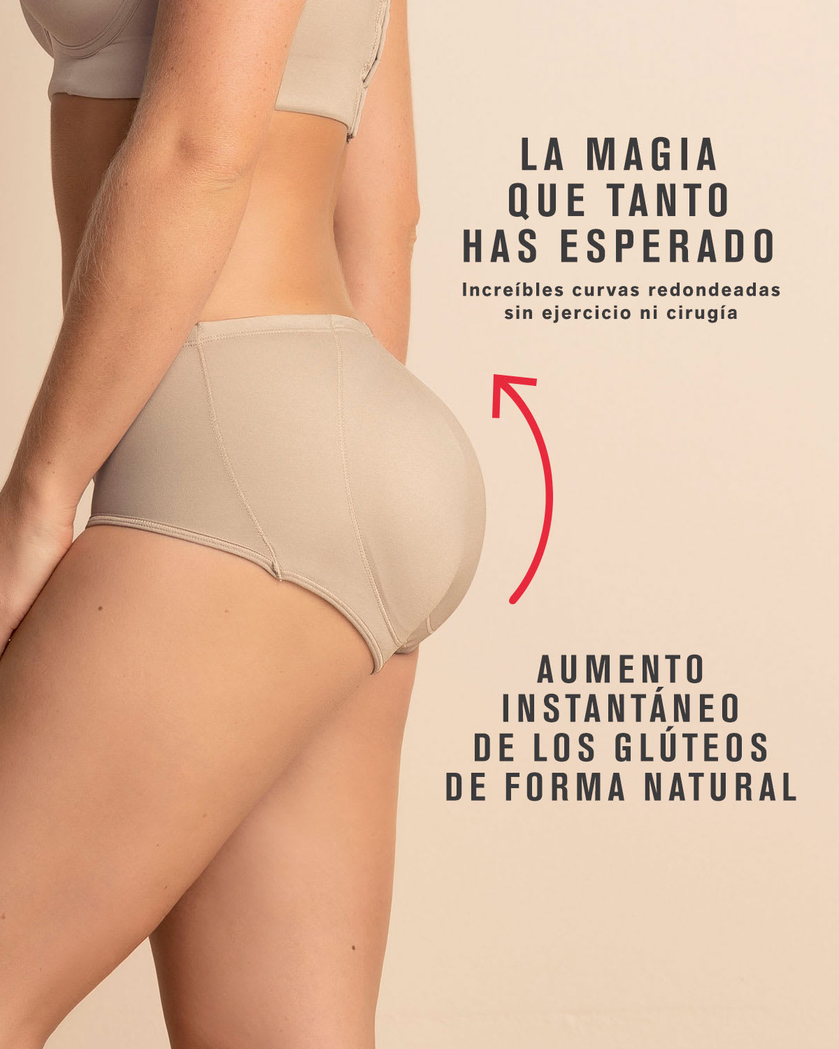  Magic Instant Bum Lift Padded Knicker
