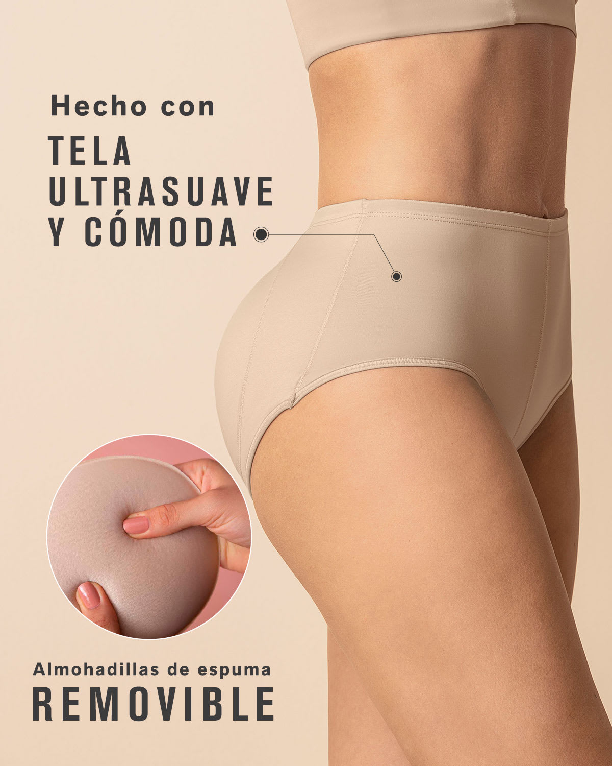  Magic Instant Bum Lift Padded Knicker