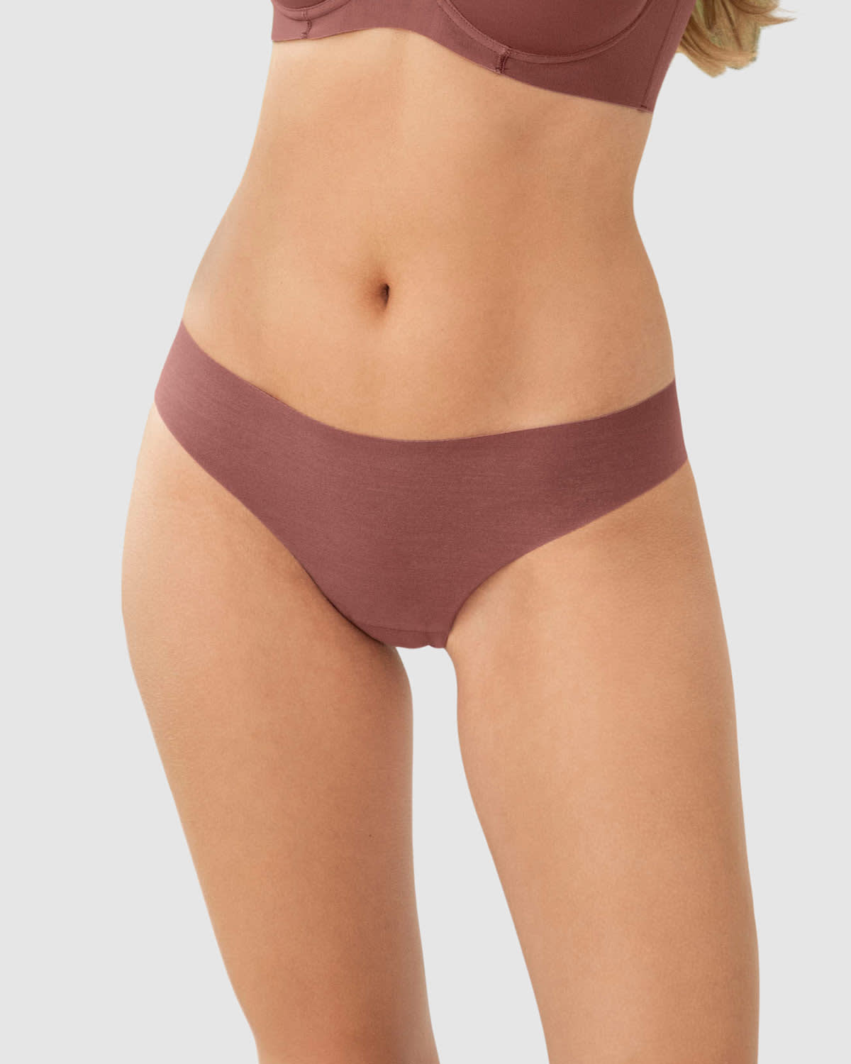 No Ride-Up Seamless Thongknicker