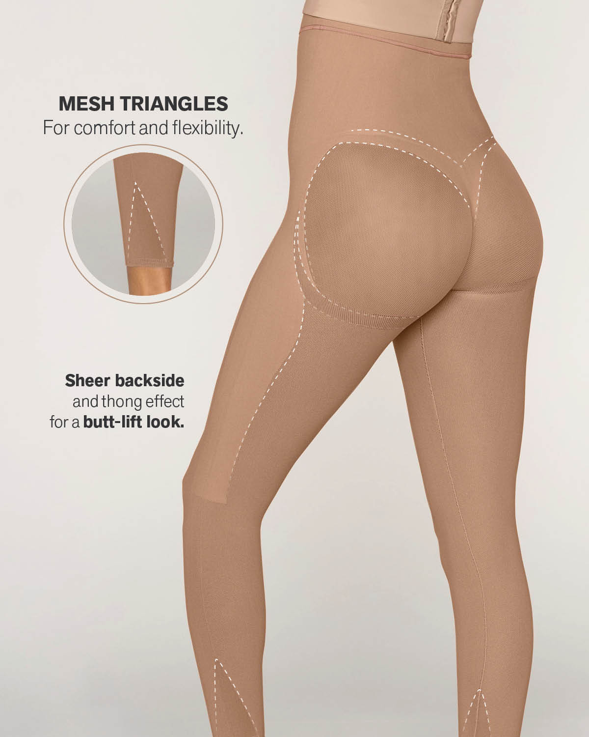  Invisible Butt Lifter Full-Leg Body Shaper