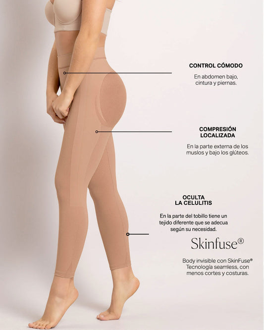  Invisible High-waisted Capri Shaper