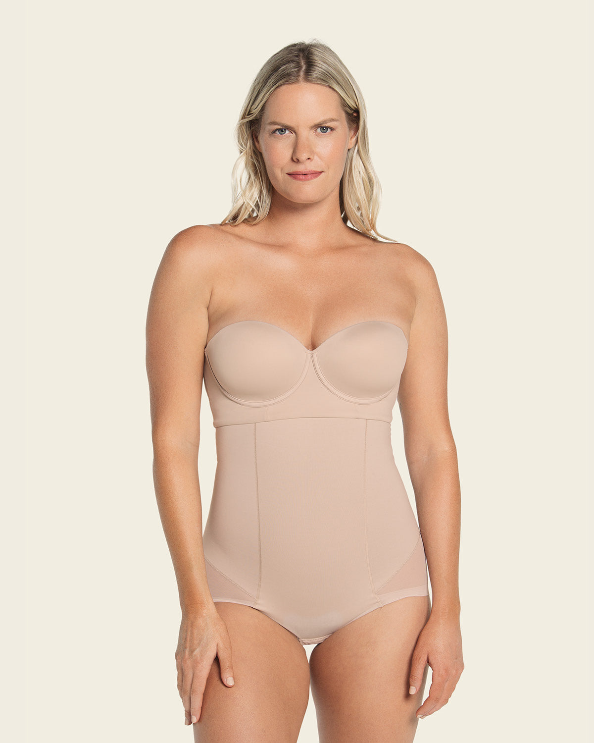  Extra High-Waisted Sheer Bottom Sculpting Shaper Knicker