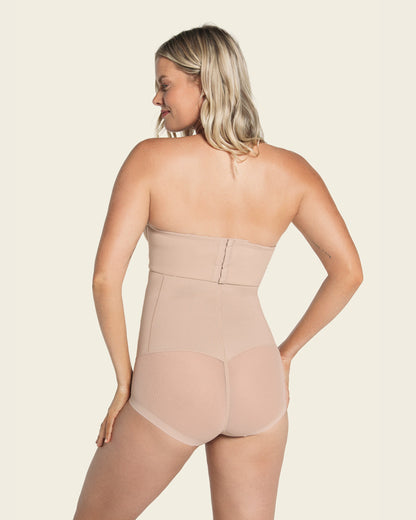  Extra High-Waisted Sheer Bottom Sculpting Shaper Knicker