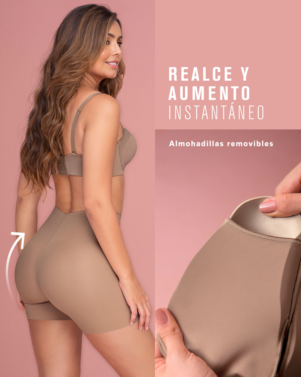  Undetectable Padded Butt Lifter Shaper Short