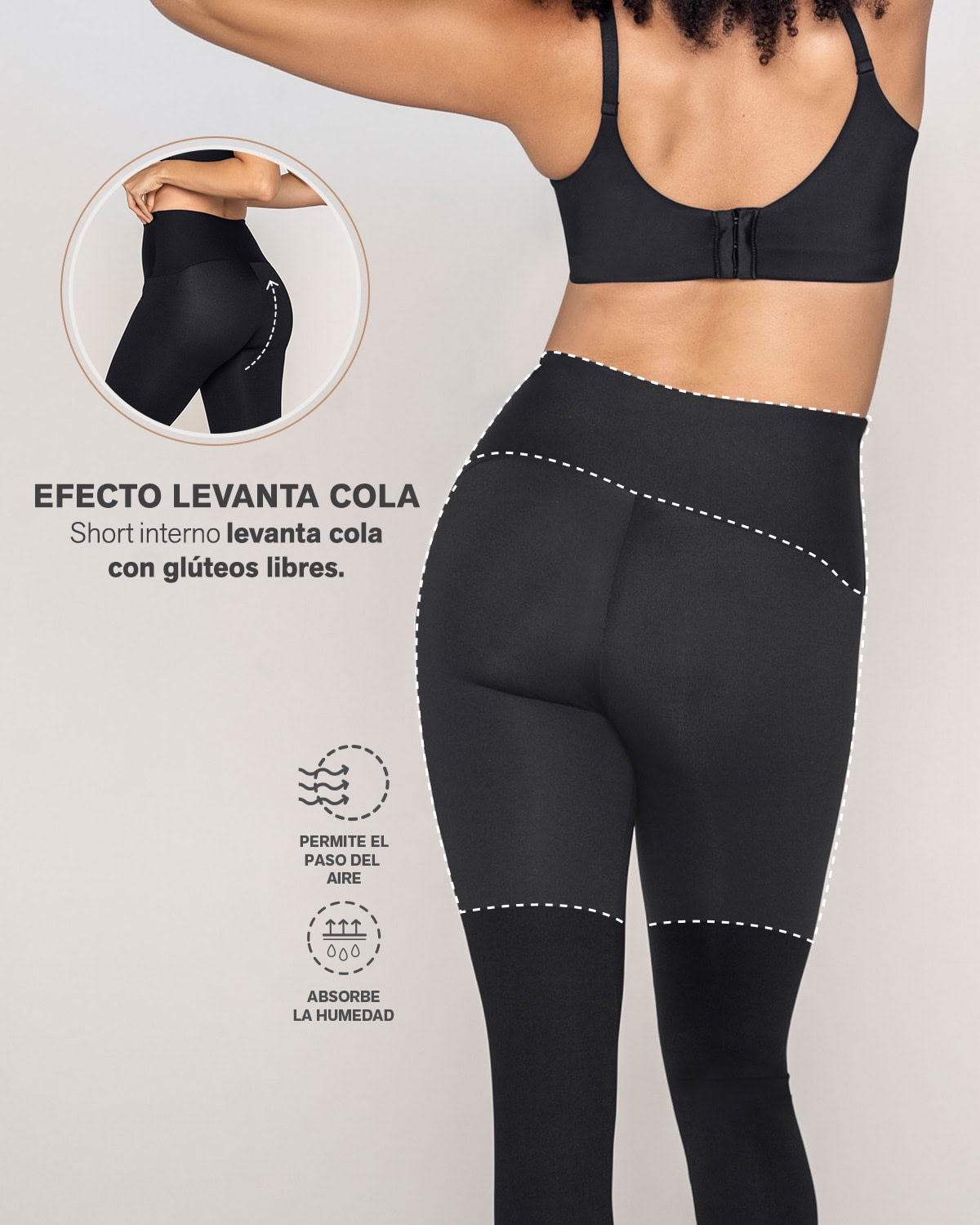  Sculpting Shaper Legging With Butt-Lifting Inner Short