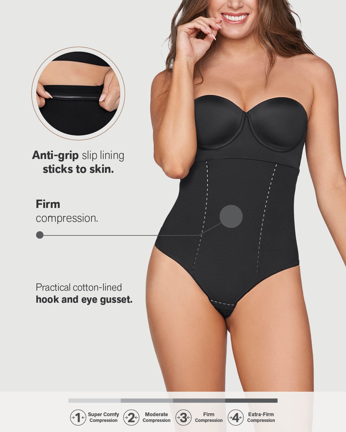  Extra High-Waisted Sculpting Thong Knicker