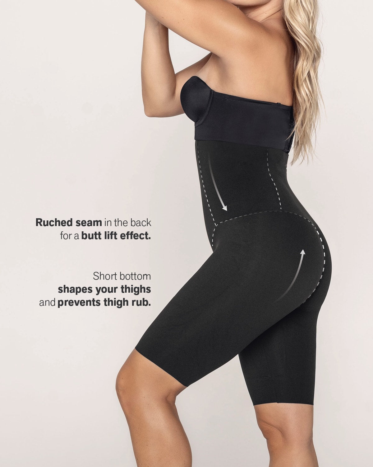  Extra High Waisted Firm Shaper Short