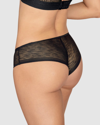  Sheer Lace Hipster Knicker