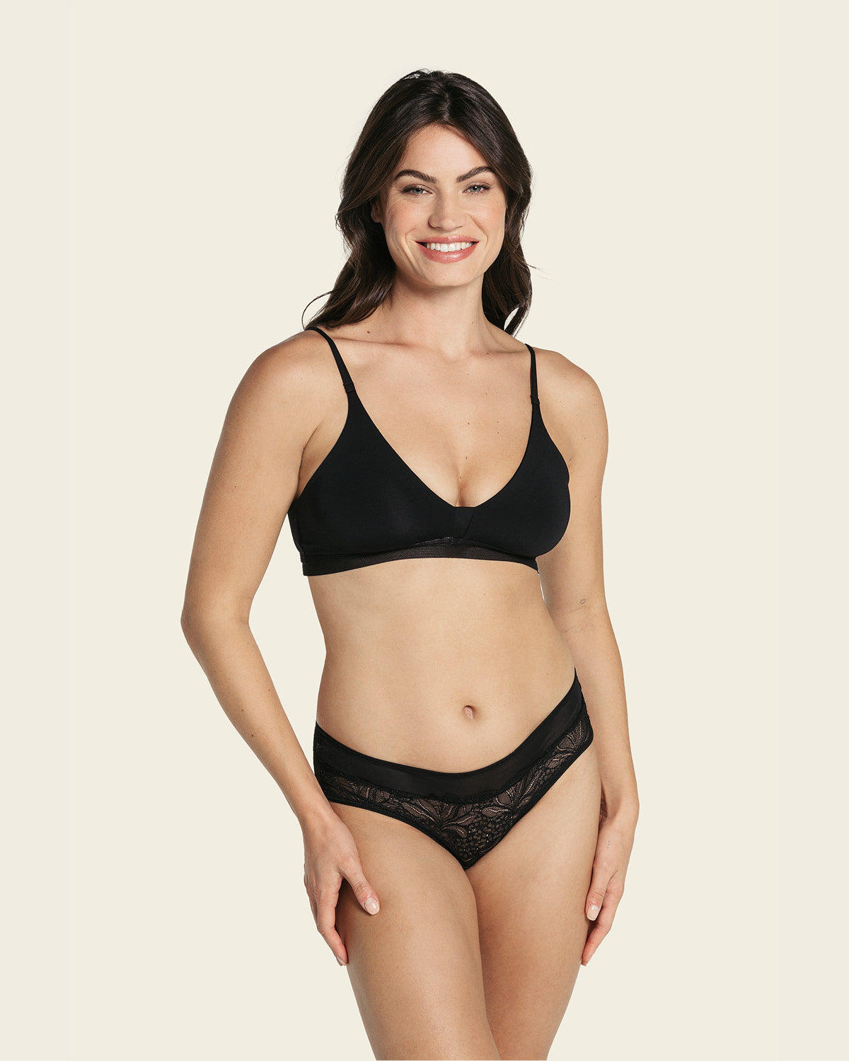  Scalloped Lace Cheeky Hiphugger Knicker