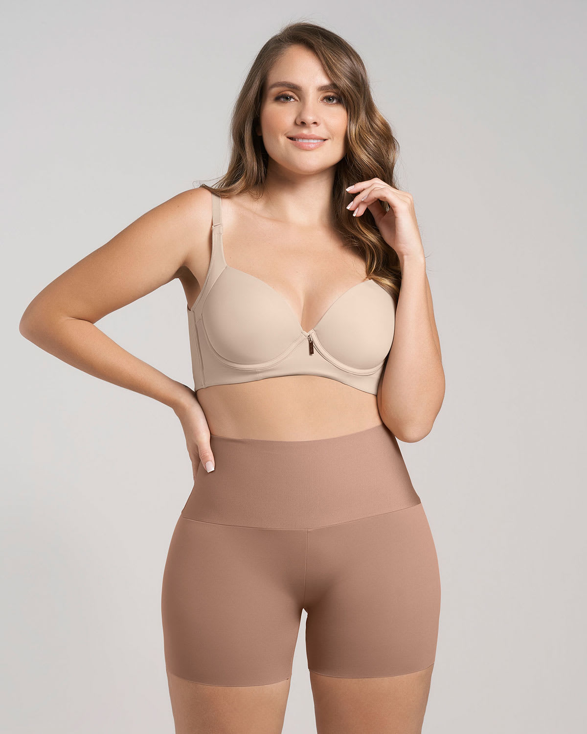  Stay-in-place Seamless Slip Short