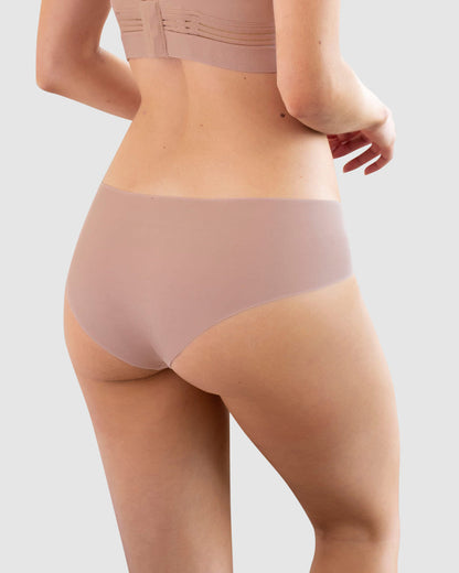  Seamless Hipster Knicker With Decorative Contrast Stitching