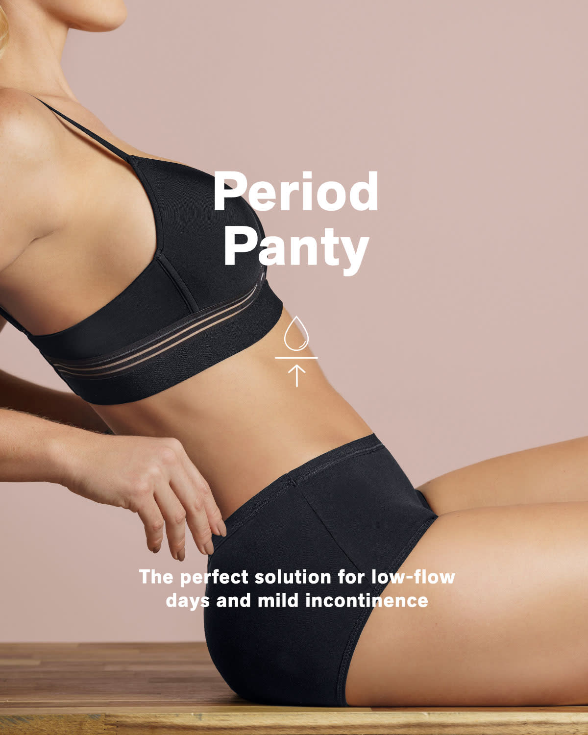  Classic Style Period Knicker In 3-Layer Fabric For 24- Hour Protection