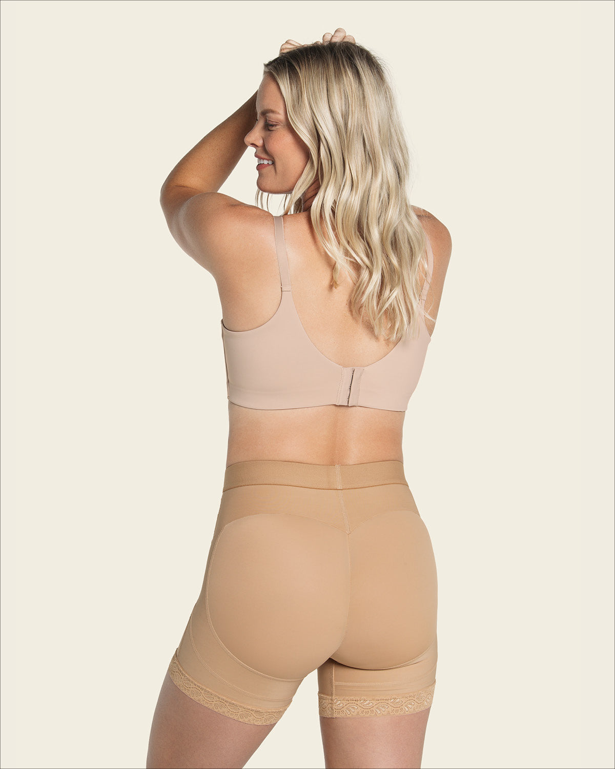  Mid-Rise Sculpting Butt Lifter Shaper Short