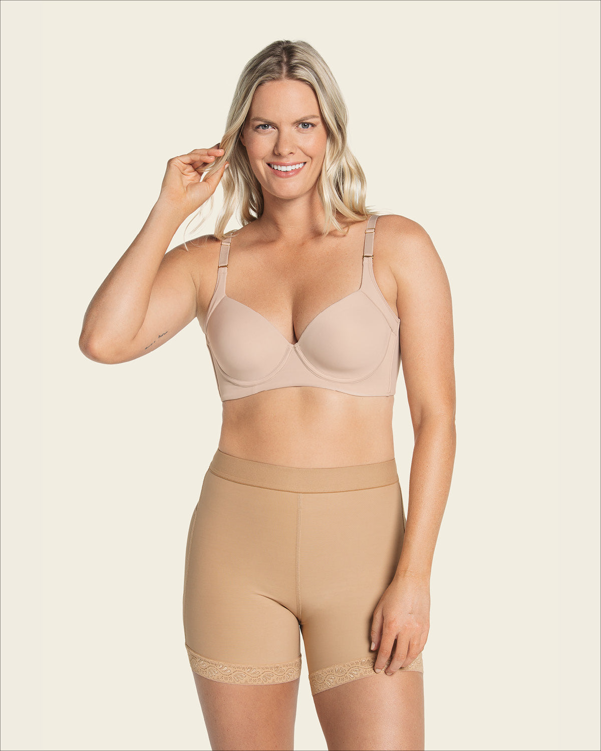  Mid-Rise Sculpting Butt Lifter Shaper Short