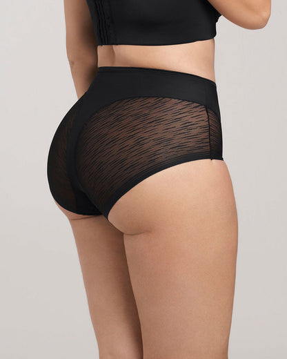  High-Waisted Sheer Lace Shaperknicker