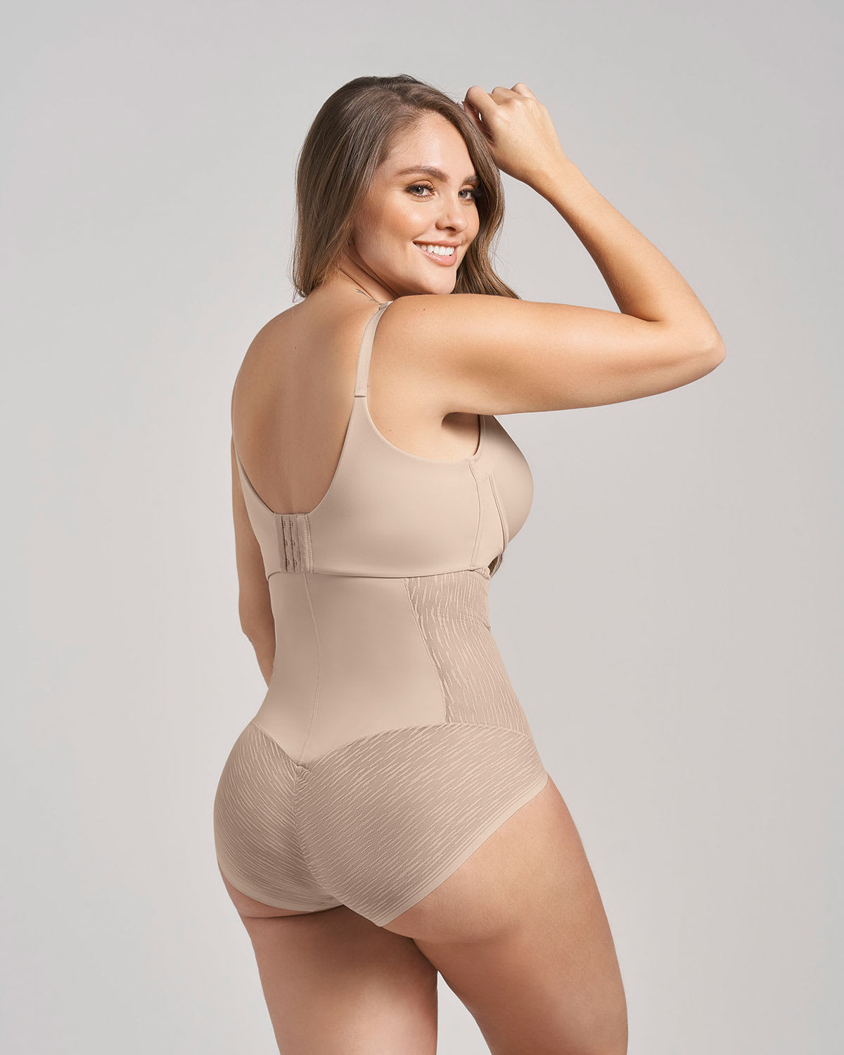  High-Waisted Tulle-Lined Shapewear Knicker Mild Tummy Control