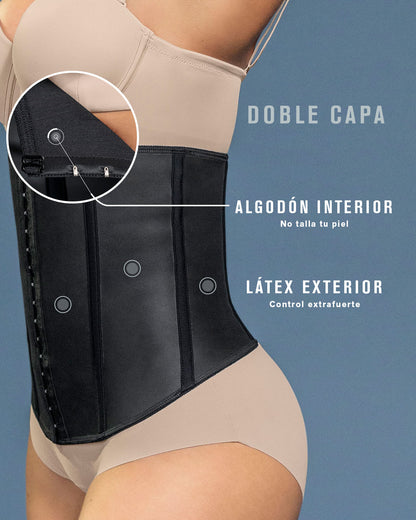  Latex Waist Trainer With Extra-Firm Compression