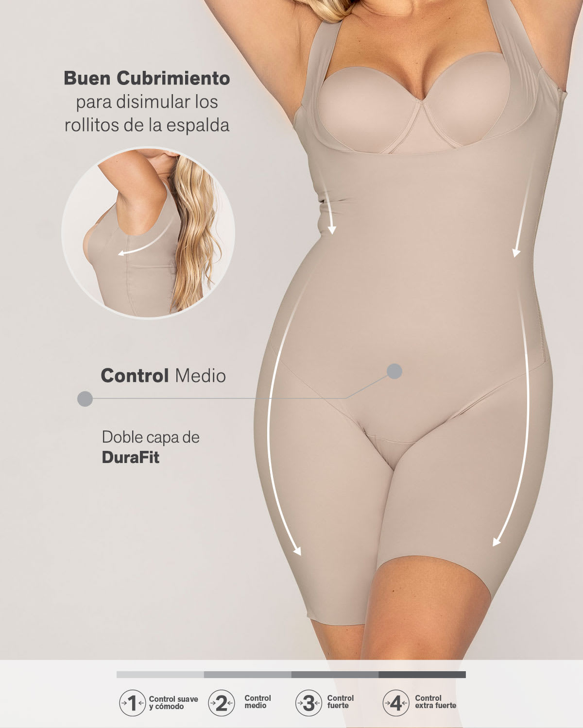  Undetectable Step-In Mid-Thigh Body Shaper