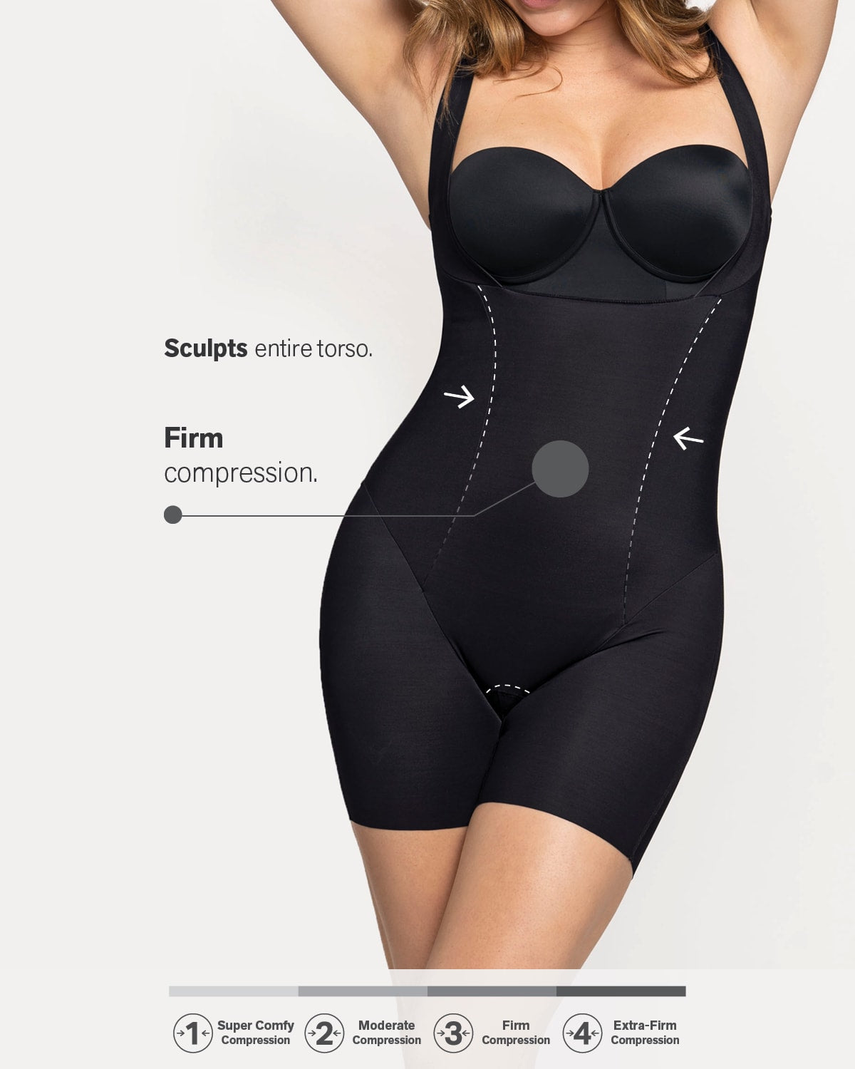  Short Bottom Butt Lifter Hourglass Sculpting Body Shaper