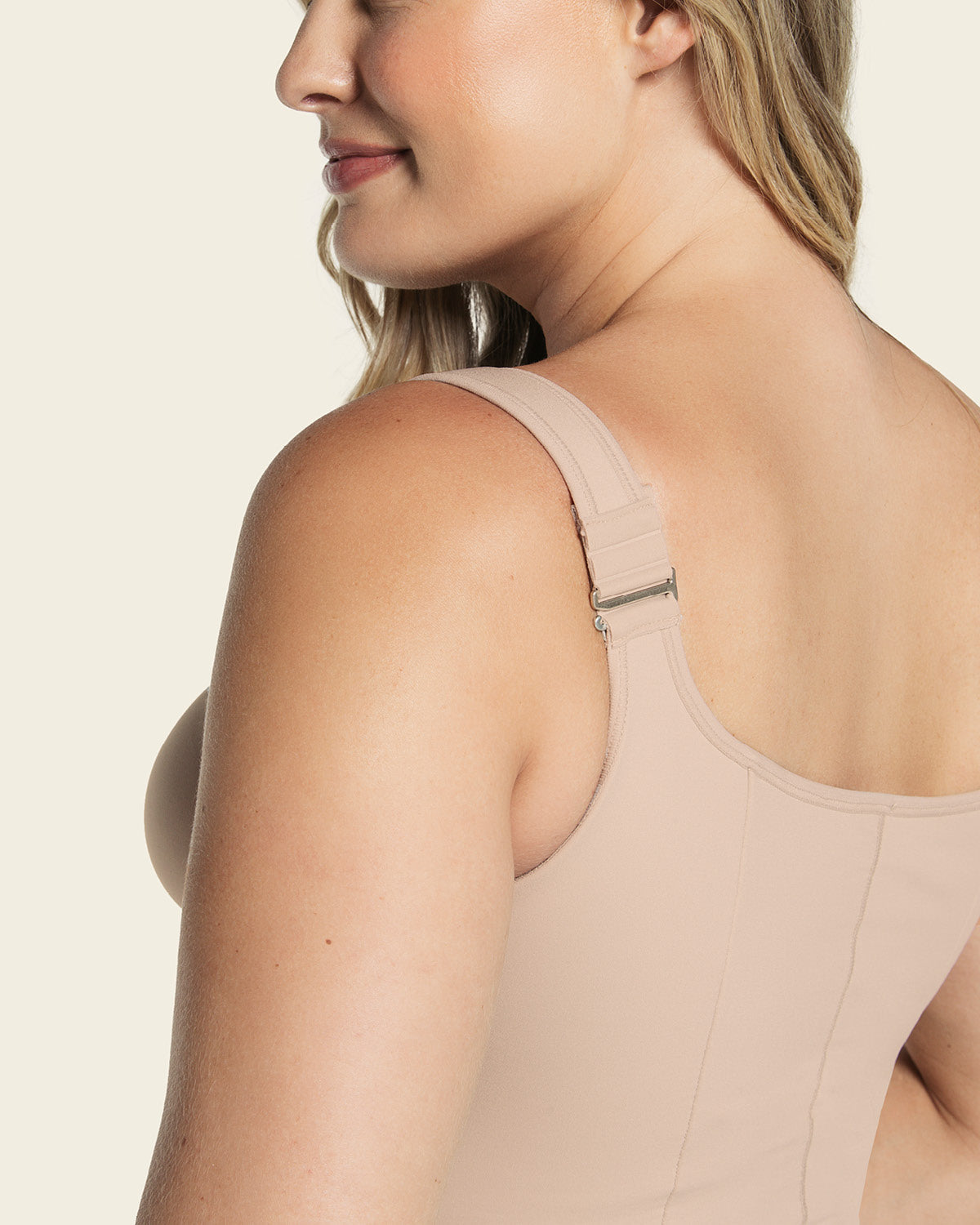  Sculpting Body Shaper With Built-In Back Support Bra