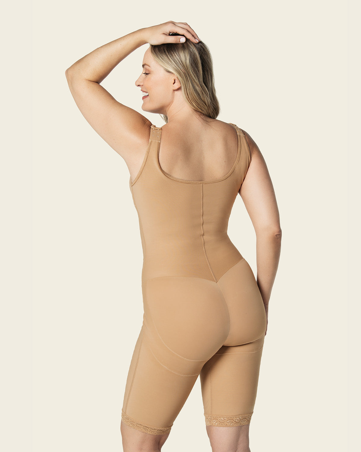  Mid-thigh Sculpting Bodysuit Shaper