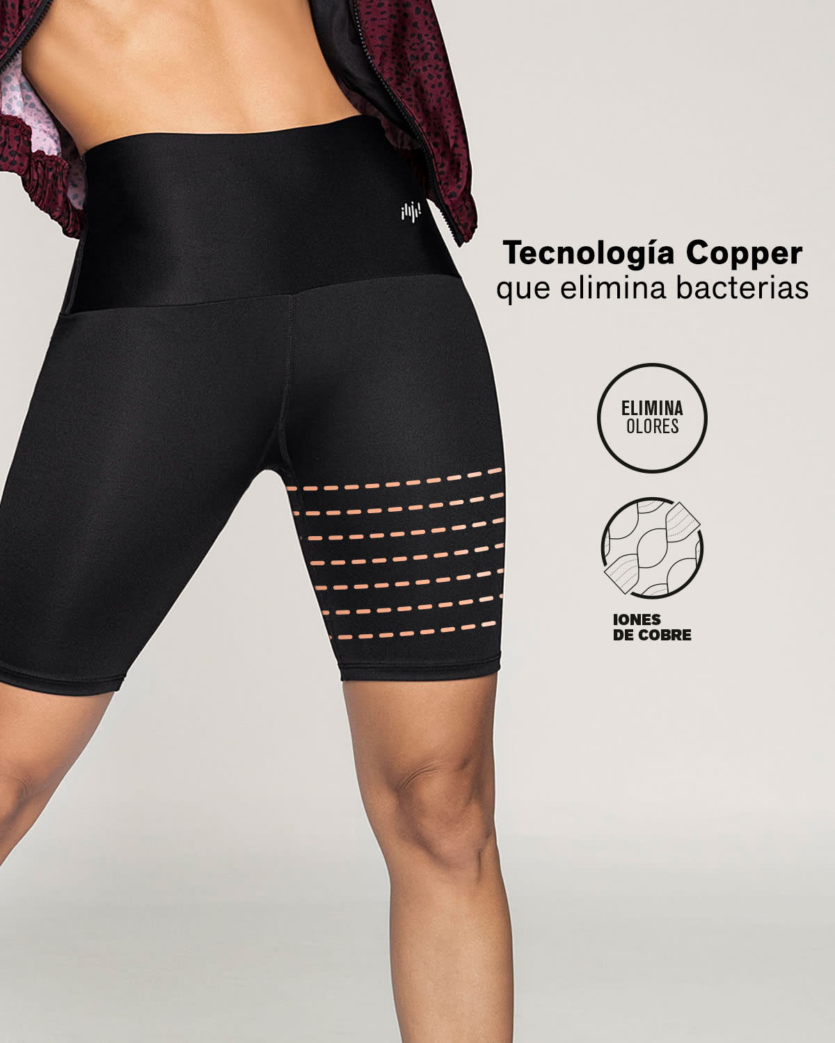  High-Waisted Knee-Length Shaper Bike Short ActiveLife