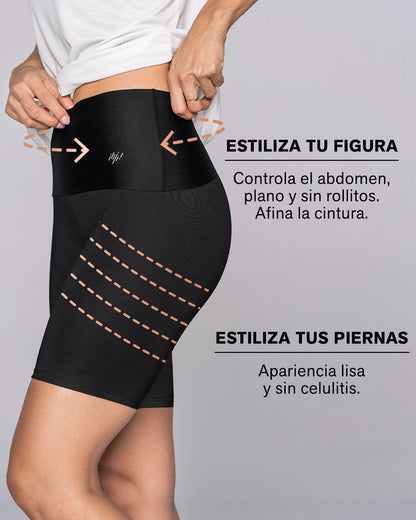 High-Waisted Knee-Length Shaper Bike Short ActiveLife