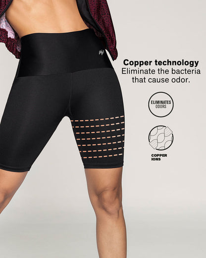  High-Waisted Knee-Length Shaper Bike Short ActiveLife