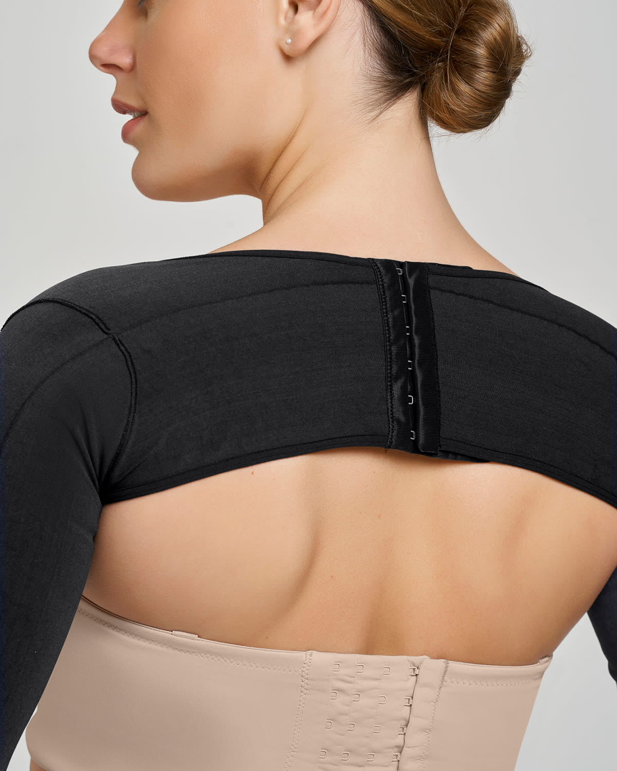  Post-surgical ¾ Sleeve Arm Shaper With Back Closure