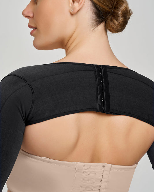  Post-surgical ¾ Sleeve Arm Shaper With Back Closure